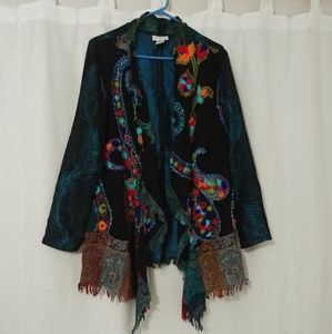 Soft Surroundings wool cardigan (size M)